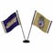 WinCraft James Madison Dukes Desk and Table Top Flags