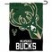 WinCraft Milwaukee Bucks Double Sided Garden Flag