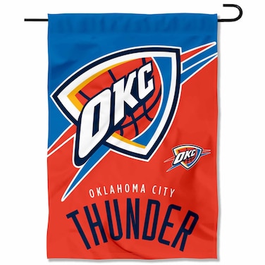 WinCraft Oklahoma City Thunder Double Sided Garden Flag