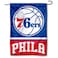 WinCraft Philadelphia 76ers Double Sided Garden Flag