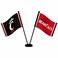 Cincinnati Bearcats Desk and Table Top Flags
