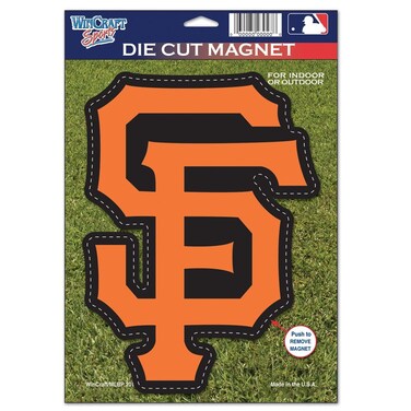 MLB Baseball San Francisco Giants Logo Magnet 6x9 inches