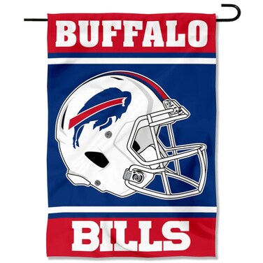 WinCraft Buffalo Bills Helmet Double Sided Garden Banner Flag