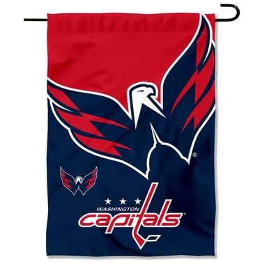 WinCraft Capitals Double Sided Garden Banner Flag