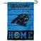 WinCraft Carolina Panthers Welcome Home Decorative Garden Flag Double Sided Banner