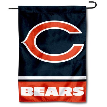 WinCraft Chicago Bears C Logo Double Sided Garden Flag