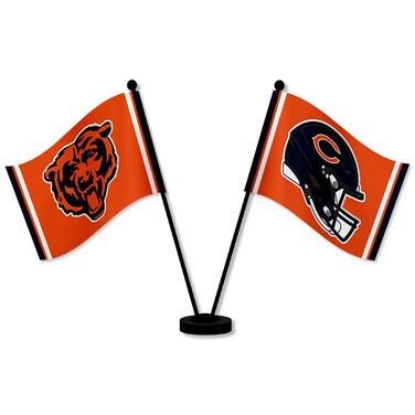 WinCraft Chicago Bears Desk and Table Top Flags