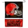 WinCraft Cleveland Browns Double Sided Garden Flag