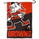 WinCraft Cleveland Browns Large Logo Double Sided Garden Banner Flag