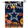 WinCraft Dallas Cowboys Fall Leaves Decorative Football Garden Flag Double Sided Banner