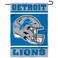 WinCraft Detroit Lions Helmet Double Sided Garden Banner Flag