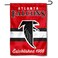 WinCraft Falcons Throwback Retro Vintage Garden Flag Double Sided Banner