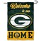 WinCraft Green Bay Packers Welcome Home Decorative Garden Flag Double Sided Banner