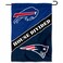 WinCraft House Divided Bills and Patriots Double Sided Garden Flag