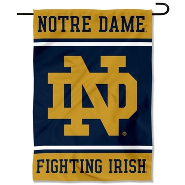 WinCraft Irish ND Logo Garden Banner Flag