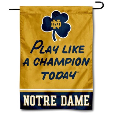 WinCraft Irish Play Like A Champion Garden Banner Flag