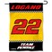 WinCraft Joey Logano Double Sided Garden Banner Flag