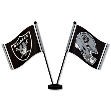 WinCraft Las Vegas Raiders Desk and Table Top Flags