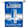 WinCraft Lions Throwback Retro Vintage Garden Flag Double Sided Banner
