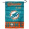 WinCraft Miami Dolphins Welcome Home Decorative Garden Flag Double Sided Banner