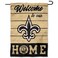 WinCraft New Orleans Saints Welcome Home Decorative Garden Flag Double Sided Banner
