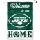 WinCraft New York Jets Welcome Home Decorative Garden Flag Double Sided Banner