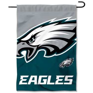 WinCraft Philadelphia Eagles Large Logo Double Sided Garden Banner Flag