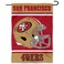 WinCraft San Francisco 49ers Helmet Double Sided Garden Banner Flag