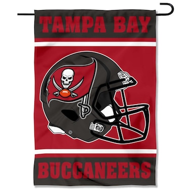 WinCraft Tampa Bay Buccaneers Helmet Double Sided Garden Banner Flag