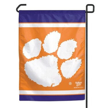 Wincraft NCAA Clemson University WCR16407031 Garden Flag, 11" x 15