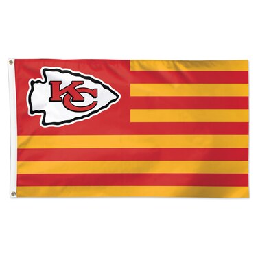 Wincraft NFL Kansas City Chiefs Flag3'x5' Flag, Team Colors, One Size