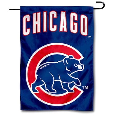 WinCraft Chicago Baseball Team Walking Bear Double Sided Garden Flag
