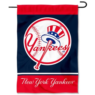 WinCraft NY Yankees Retro Vintage Throwback Double Sided Garden Flag