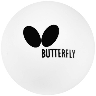 Butterfly Easy Training Table Tennis Balls - White Ping Pong Balls - Poly Table Tennis Ball - Ideal for Multi-Ball Practice and Robot Training - 6 Balls or 120 Balls