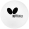 Butterfly Easy Training Table Tennis Balls - White Ping Pong Balls - Poly Table Tennis Ball - Ideal for Multi-Ball Practice and Robot Training - 6 Balls or 120 Balls