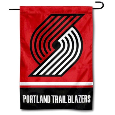 WinCraft Portland Trailbazers Double Sided Garden Flag