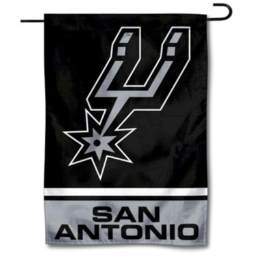 WinCraft San Antonio Spurs Double Sided Garden Flag