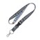 WinCraft NCAA University of Kansas Jayhawks 1'' Charcoal Lanyard with Detachable Buckle