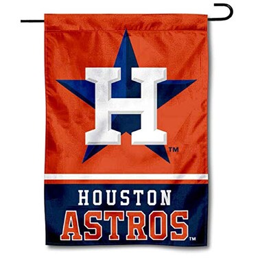 WinCraft Houston Astros Double Sided Garden Flag