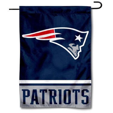WinCraft New England Patriots Double Sided Garden Flag