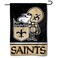 WinCraft New Orleans Saints Sir Saint Decorative Yard Garden Flag