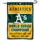 WinCraft Oakland Athletics 9-Time World Series Champions Double Sided Garden Flag