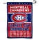 WinCraft Montreal Canadiens 24 Time Stanley Cup Champions Double Sided Garden Flag