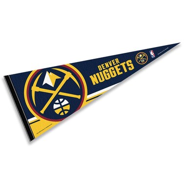 WinCraft Denver Nuggets Pennant Full Size 12 in X 30 in