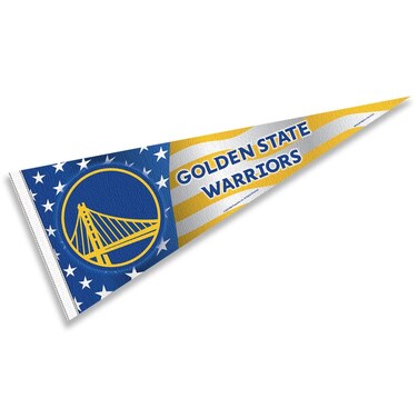 WinCraft Golden State Warriors Nation American Stripes Pennant Flag