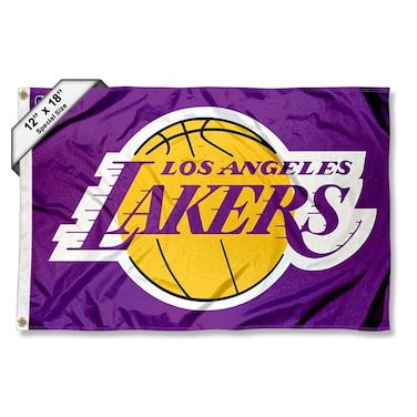 WinCraft Los Angeles Lakers Boat and Golf Cart Flag