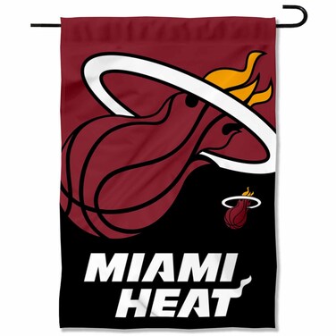 WinCraft Miami Heat Double Sided Garden Flag