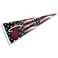 WinCraft Miami Heat Nation American Stripes Pennant Flag