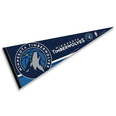 WinCraft Minnesota Timberwolves Pennant Full Size 12 in X 30 in