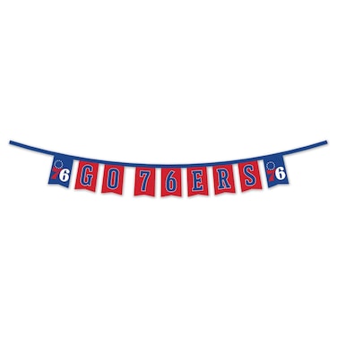 WinCraft Philadelphia 76ers Banner String Pennant Flags